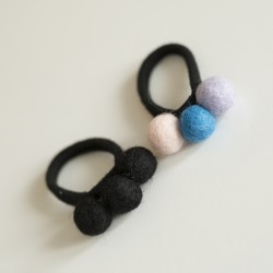 Black & Colorful Elastic Set 2